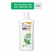 [mẫu mới giá in 182k] Dầu gội clear 880g bạc hà